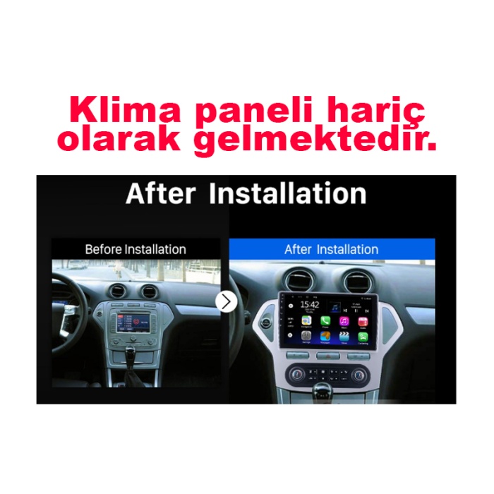 Ford Mondeo Multimedya (2008-2010) 2 GB RAM 32 GB Hafıza 4 Çekirdek Necvox
