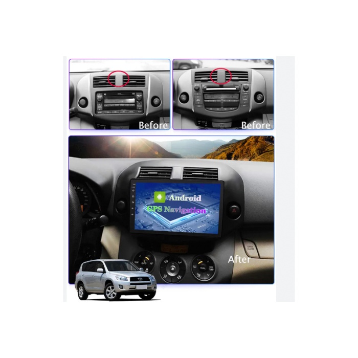 Toyota RAV4 Multimedya (2007-2012) 2 GB RAM 32 GB Hafıza 4 Çekirdek FOR-X