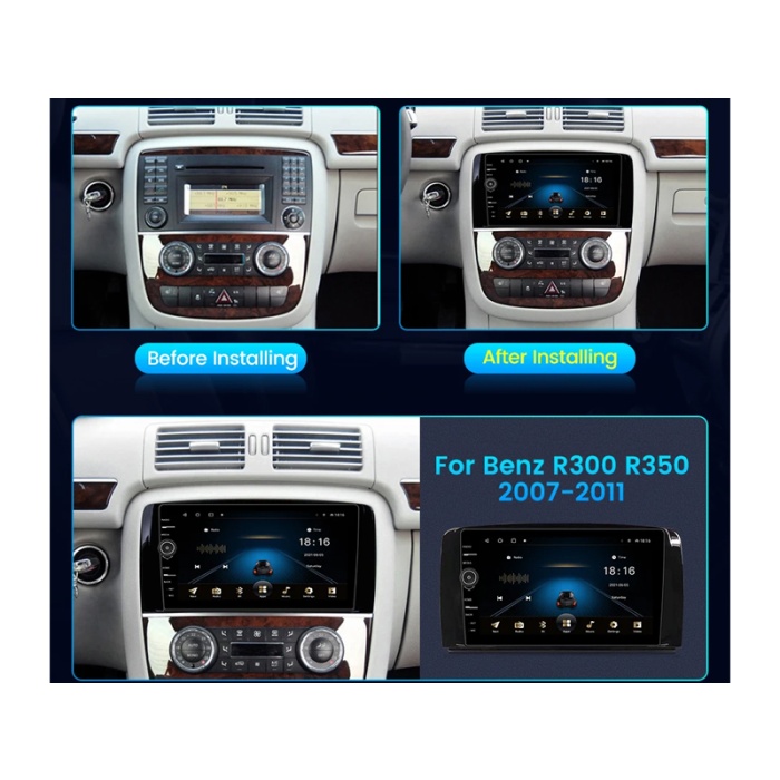 Mercedes R Serisi W251 Multimedya (2004-2011) 2 GB RAM 32 GB Hafıza 4 Çekirdek Cadence
