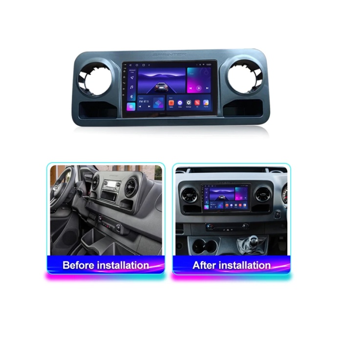Mercedes Sprinter Multimedya (2017-2024) 4 GB RAM 64 GB Hafıza 8 Çekirdek Navigatör Premium Series
