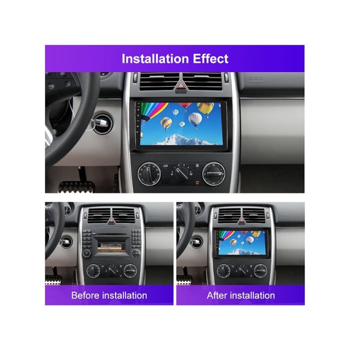 Mercedes A Serisi W169 Multimedya (2004-2012) 2 GB RAM 32 GB Hafıza 4 Çekirdek Nakamichi