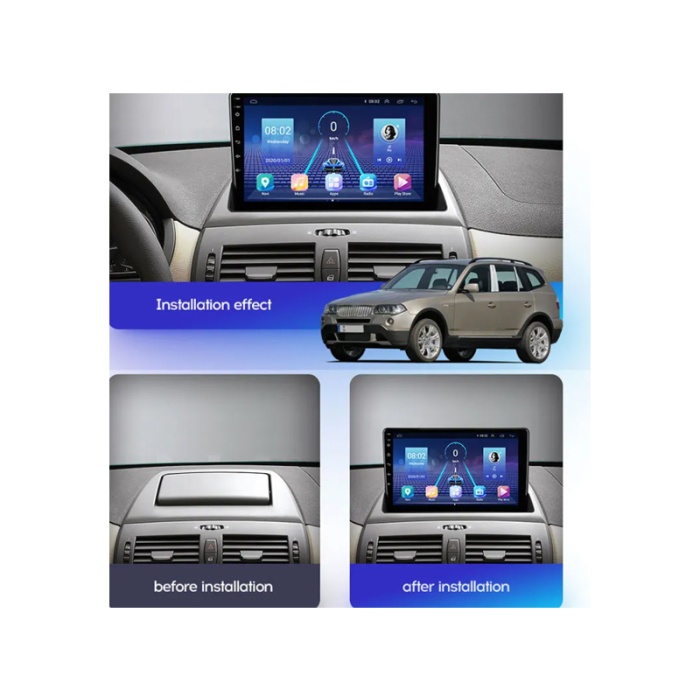 BMW X Serisi X3 E83 Multimedya 2 GB RAM 32 GB Hafıza 4 Çekirdek Necvox