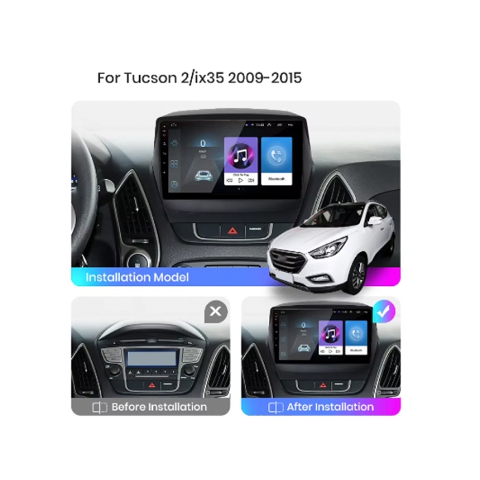 Hyundai ix35 Multimedya (2010-2015) 2 GB RAM 32 GB Hafıza 4 Çekirdek Cadence