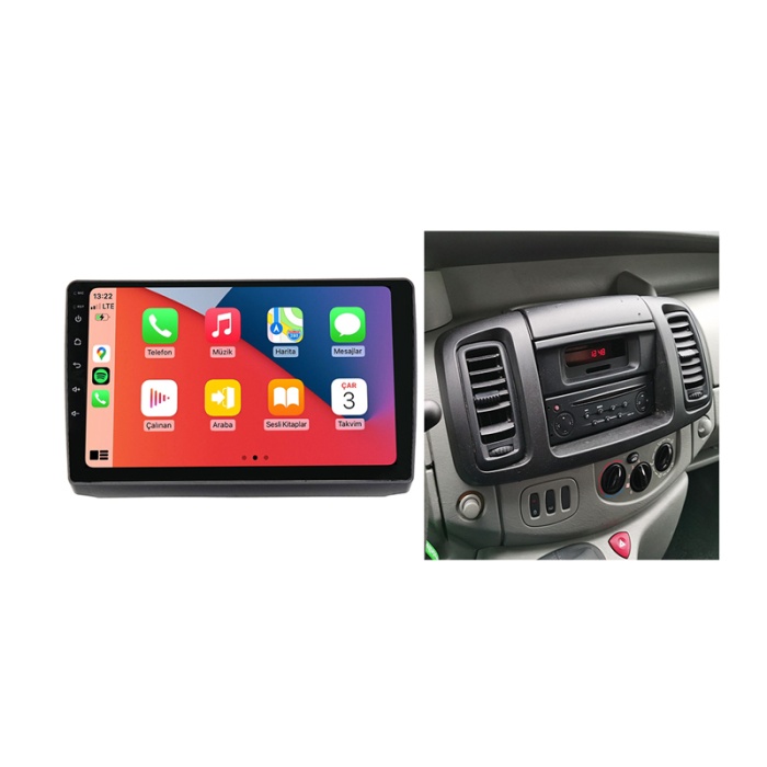Renault Trafic Multimedya (2006-2009) 2 GB RAM 32 GB Hafıza 4 Çekirdek FOR-X