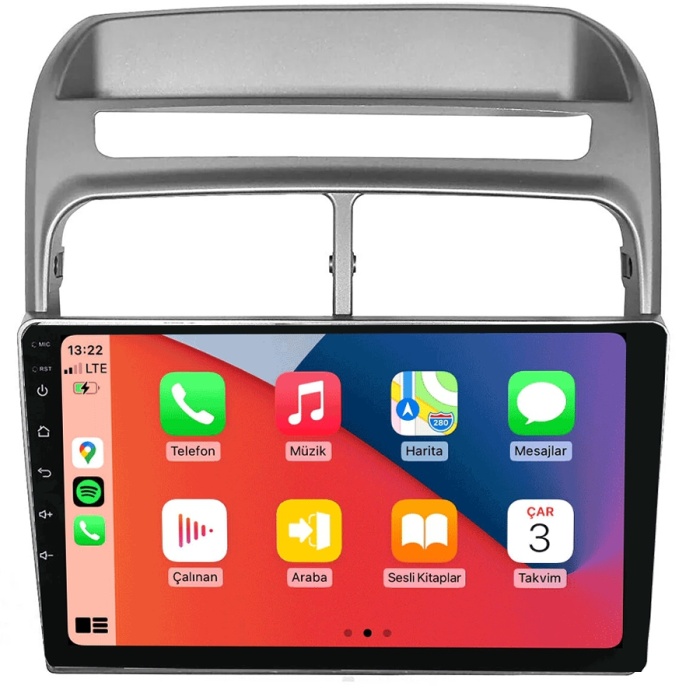 Fiat Linea Android Multimedya Sistemi (2007-2016) 8 GB Ram 128  GB Hafıza 8 Çekirdek İphone CarPlay Android Auto  Navigatör Premium Series