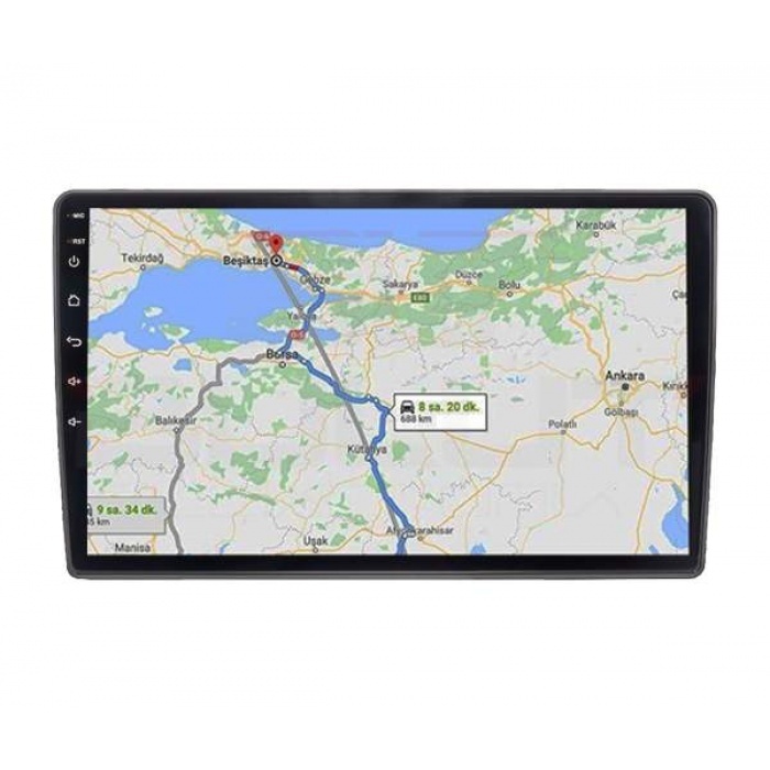 Citroen Berlingo Peugeot Partner Android Multimedya Sistemi (2008-2019) 2 GB Ram 32 GB Hafıza 4 Çekirdek İphone CarPlay Android Auto Navigatör