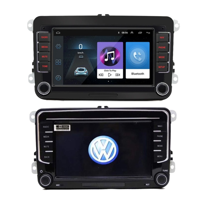 Volkswagen Grubu 7 İnç Orjinal Android Multimedya Sistemi 2 GB Ram 32 GB Hafıza 4 Çekirdek İphone CarPlay Android Auto Cadence Soundstream Pyle