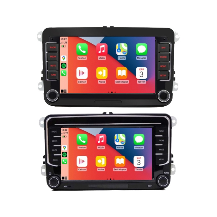 Skoda Grubu 7 İnç Android Multimedya Sistemi 4 GB RAM 64 GB Hafıza 8 Çekirdek Navigatör Premium Series