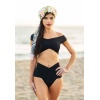 Angelsin Siyah Özel Tasarım Bikini Takım - Ms46223