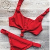 Angelsin Kırmızı Şık Bikini Takım - Ms4213