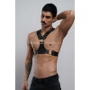 Erkek Harness, Göğüs Harness, Deri Harness, Clubwear, Partyear - Brfm120