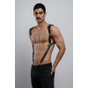 Gömlek Üzeri Erkek Harness Aksesuar, Omuz Detaylı Deri Harness - Brfm135