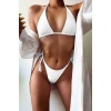 Angelsin Bağlamalı Bikini Altı Beyaz - Ms41629-beyaz