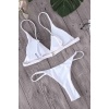 Angelsin Üçgen Bikini Altı Beyaz - Ms41409
