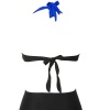 Angelsin Mavi Siyah Bikini Üstü Ms418987