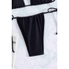 Angelsin Brezilya Model Bağlamalı Bikini Altı Siyah Ms41659
