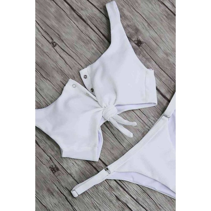 Angelsin Beyaz Bikini Alt - Ms4210-8