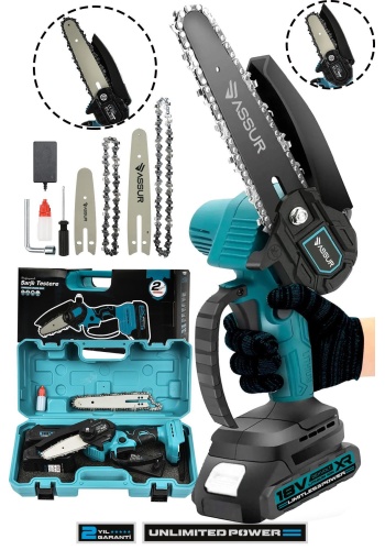 BOLTOPTAN Profesyonel Metal Dişli 18v Şarjlı Dal Budama Testeresi