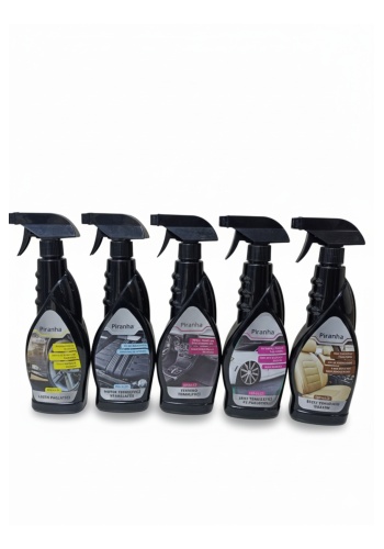 PİRANH-A 500ML 5Lİ ARAÇ BAKIM SETİ