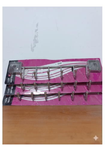 DELU-X 6LI BANYO LAVABO ASKISI 3LÜ PAKET