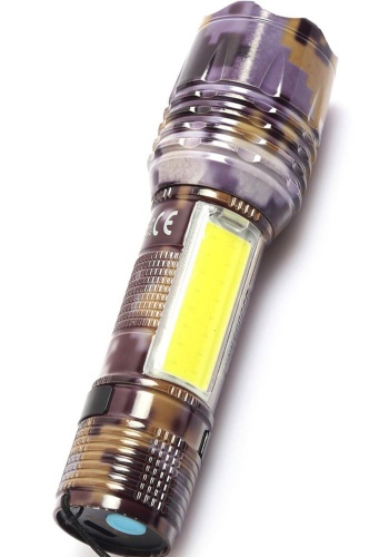 Metal Şarjlı El Feneri T6 Led Uzun Menzil El Feneri 1410 Gs-505