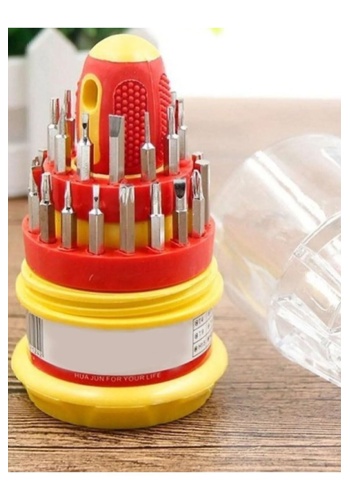 31 Parça Tornavida Seti Çok Amaçlı Pratik Bilgisayar Tablet Ev Aletleri Tamir Seti