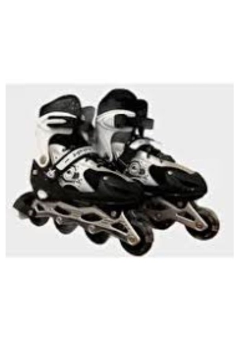 T144 siyah (38-41) Işıklı Tekerlekli Paten