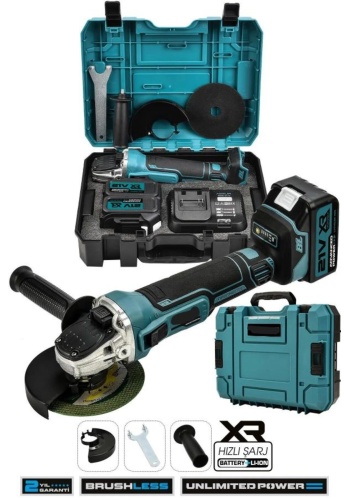 550W Avuç Taşlama Makinesi 125mm Bakır Sargılı Spiral