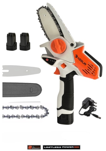 18V Çift Akülü Bıçkı Testere Dal Budama Makinesi