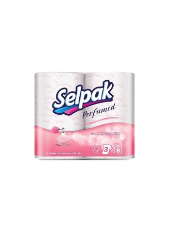 Tuvalet Kağıdı Pudra Kokulu 8li