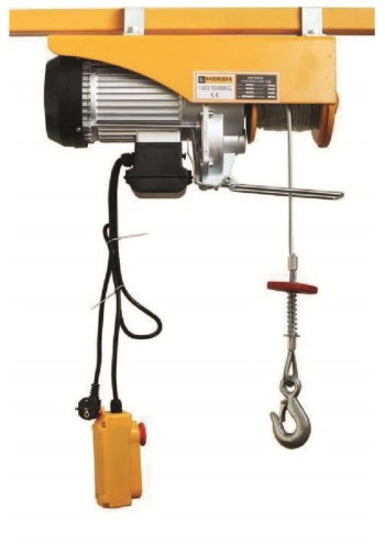 MEŞEM 936 ELEKTRİKLİ MİNİ VİNÇ 600/1200 KG