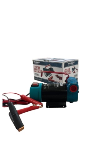 KOD5503 12V Mazot Pompası Akü Krokodilli Dizel Yakıt Transfer Pompası