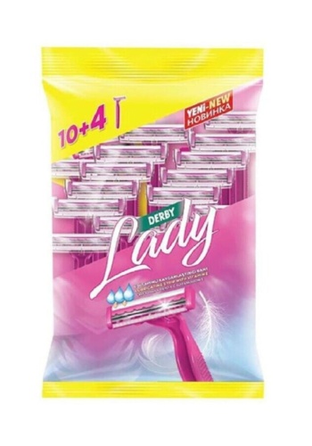 Lady Çift Bıçaklı Jilet 14 Adet