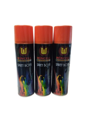 KALİTELİ TURUNCU SPREY BOYA 3 ADET 600 ML