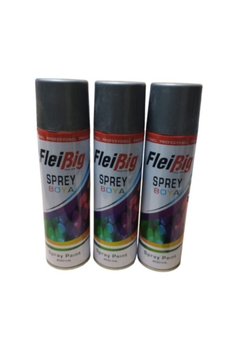 KALİTELİ GRİ SPREY BOYA 3 ADET 600 ML