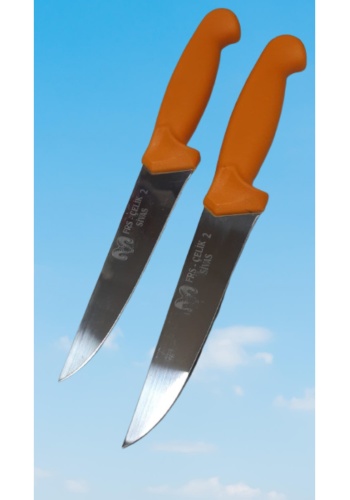 FRS ÇELİK 2 SİVAS %100 EL İŞÇİLİĞİ KASAP BİÇAĞI 14,5 CM 2 ADET