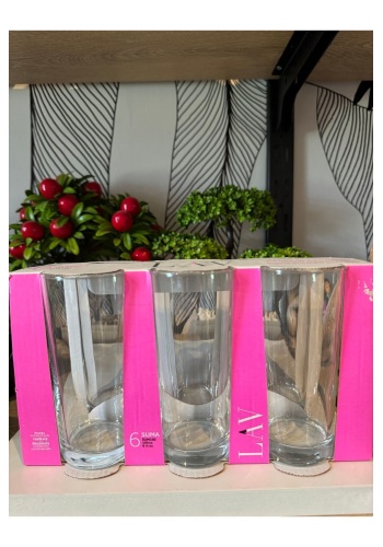 LAV SUMA 6’lı cam bardak seti 190 cc