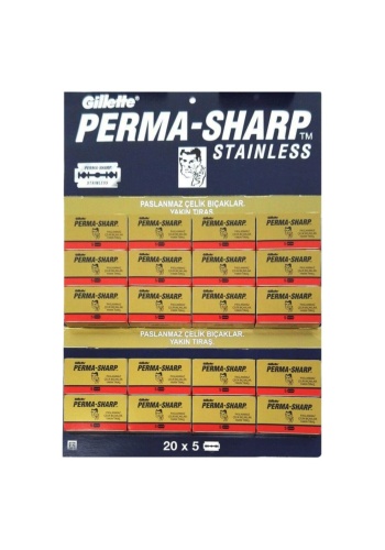 Boltoptan Perma-sharp Tam Jılet 100lü