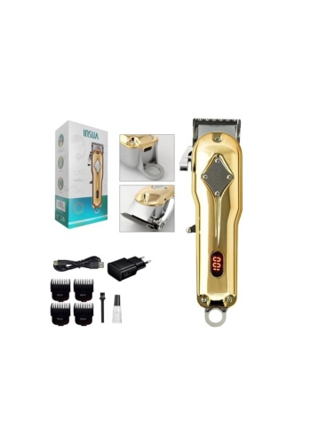 INSUA HK-770 PROFOSYONEL ŞARJLI LED EKRANLI TIRAŞ MAKİNESİ