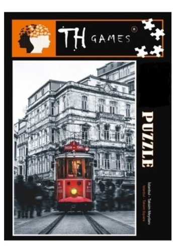 Kaliteli 1000 Parça Puzzle (istanbul Taksim Meydanı)