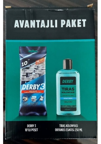 DERBY AVANTAJLI PAKET (KOLONYA+DERBY-3 10LU)*6
