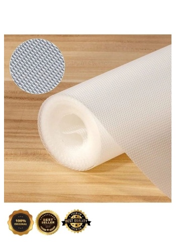 45 Cm X 10 Mt Kaymaz Dolap Içi Çekmece Raf Örtüsü Kaydırmaz