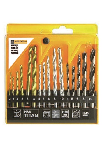 MEŞEM 1438 16 PARÇA MATKAP UÇ SETİ