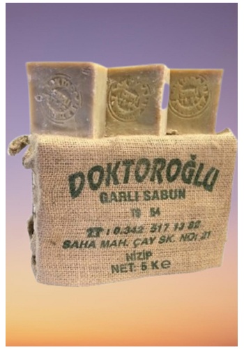 Doktoroğlu Doğal Zeytinyağlı Garlı Telis Yeşil Sabun 24 Kalıp