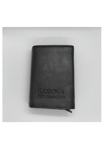 Kayader Deri Erkek Otomatik Mandallı Cüzdan Kulaklık Hediyeli