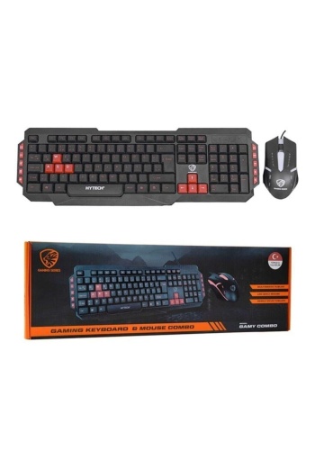 Hkm-58 Gamy Plus Siyah Usb Q Gaming Oyuncu Klavye Mouse