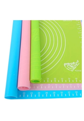 Silikon Hamur Açma Matı - Büyük Boy 50x40 Cm