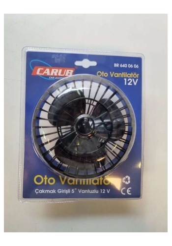 Carub Car Accesories Oto Vantilatör 12V