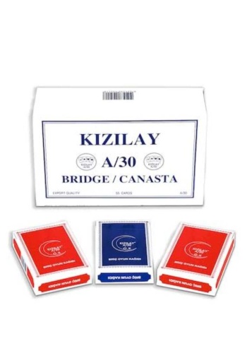 A/30 Bridge Poker Oyun Kağıdı 2x12 Deste