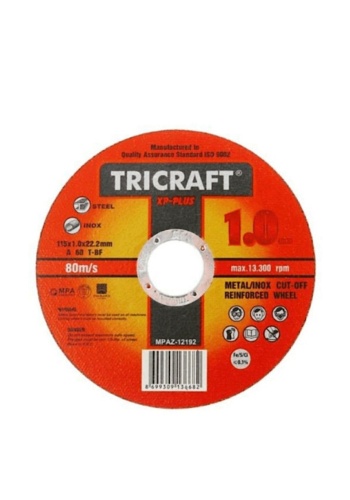 Trıcraft 115x1x22.23 Mm Inox Kesici (meşem-3301) 25 Adetye